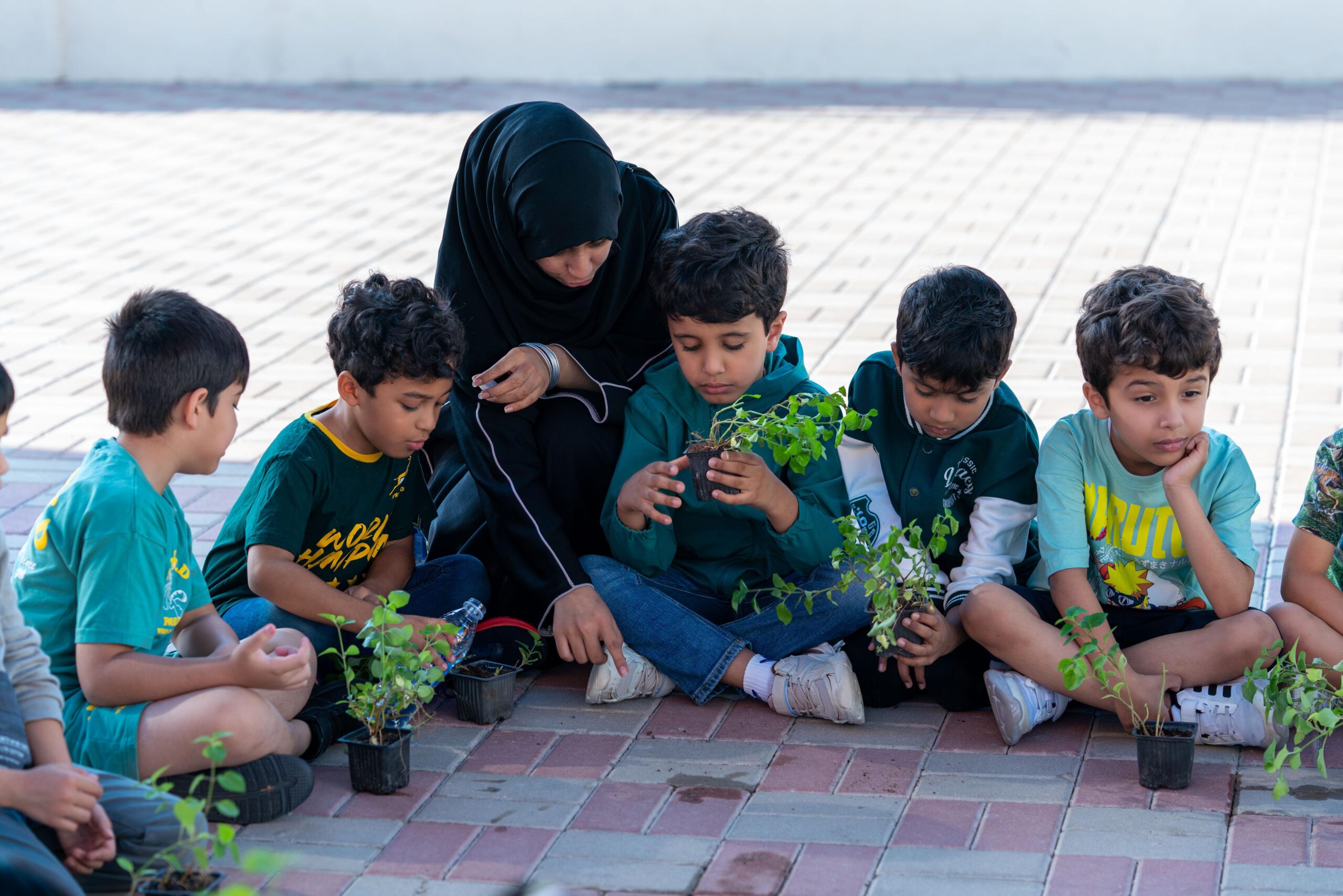 Wearing Green/Planting Day